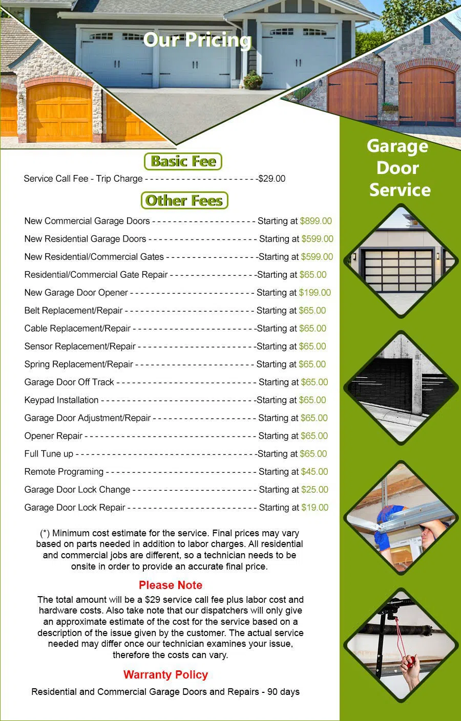 Interstate Garage Door Service Philadelphia, PA 215-337-4297